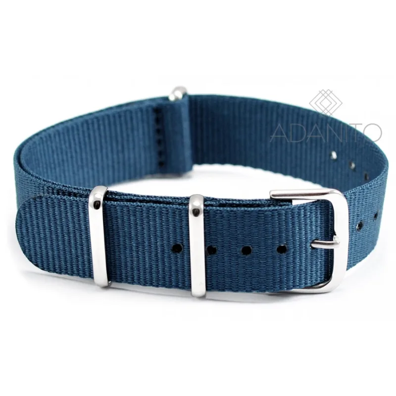 Nylonový Nato remienok na hodinky 111G.BLUE.18