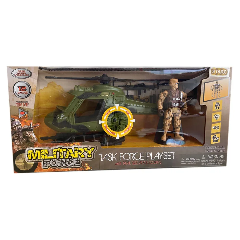 Starx Mac Toys STARX Sada vojenských vozidiel so zvukom