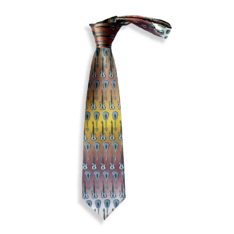 Soonrich Kravata – kytary (hnědá)