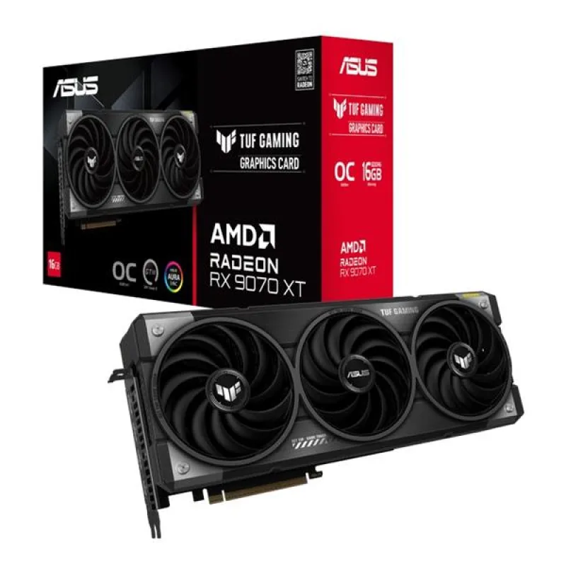 Asus TUF Gaming Radeon RX 9070 XT OC 16GB GDDR6 90YV0L70-M0NA00