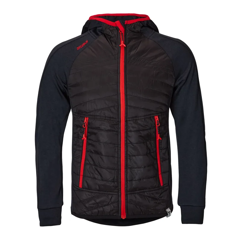 Dětská mikina Silvini Trigno black-red CJ1528