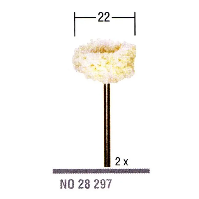 Leštiace telieska bavlnené 22mm PROXXON 28297