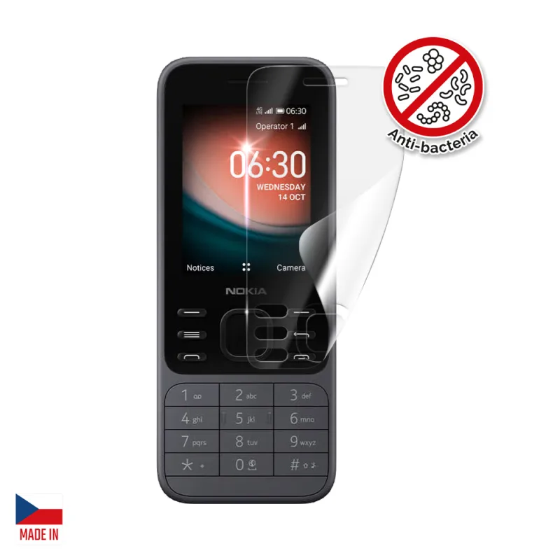 Screenshield Anti-Bacteria NOKIA 6300 4G (2020) folie na displej NOK-63004G20AB-D