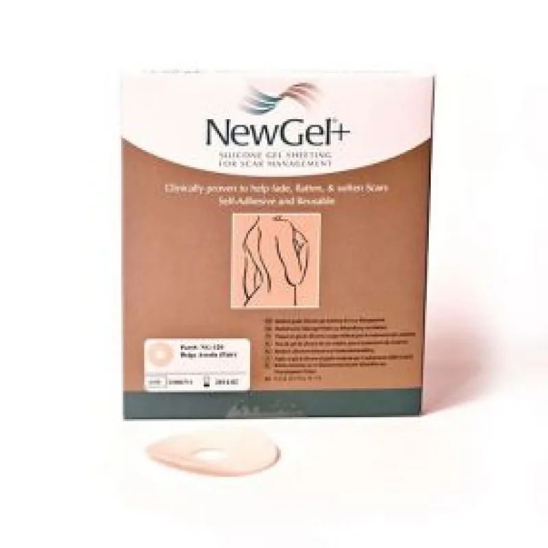 New Gel 320 průhledná kruhová náplast AREOLA pro vyhlazení jizvy