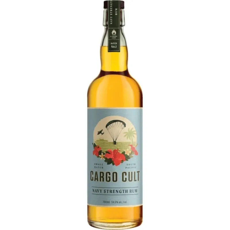 Cargo Cult Navy Strength Rum 54,7% 0,7 l (čistá fľaša)