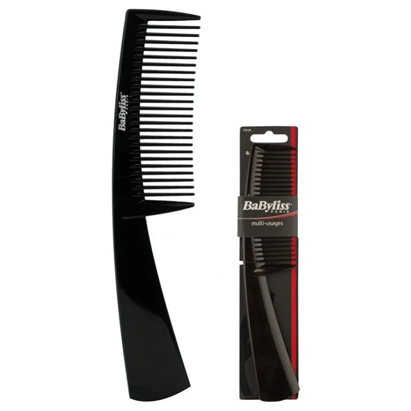 BABYLISS Paris Profesionálny hrebeň z rúčkou na rozčesávanie vlasov 215mm - hnedý