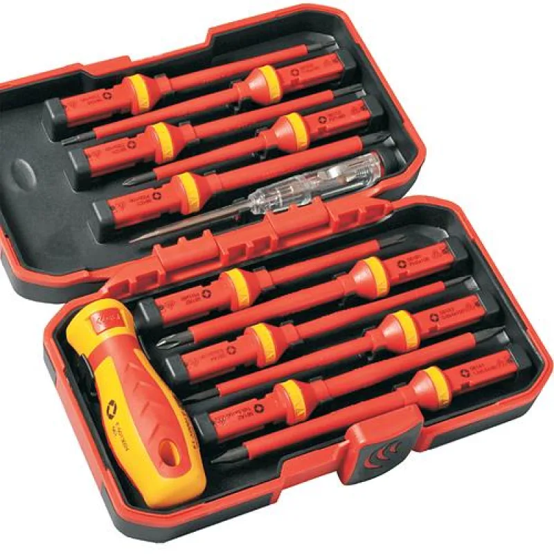 Sada skrutkovačov VDE 12 dielna +1 skúšačka