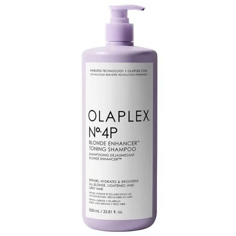 OLAPLEX No.4P Blonde Enhancer Toning Shampoo 1000ml - šampón pre studenú blond