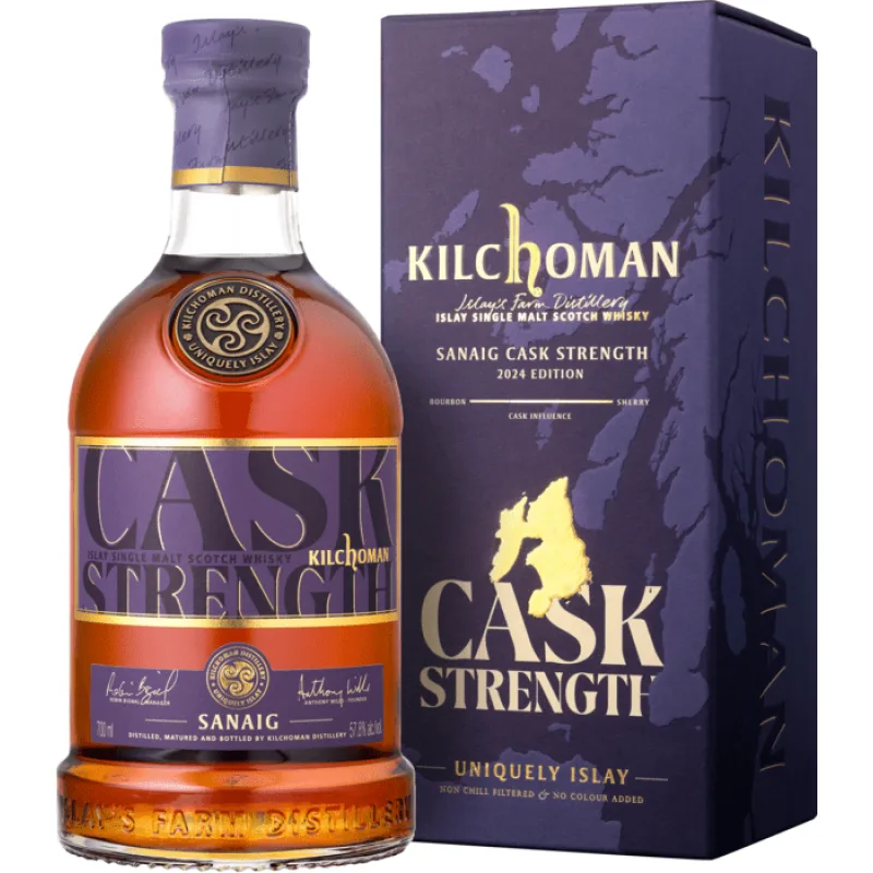 Kilchoman Sanaig Cask Strength Edition 2024 57,8% 0,7 l (kartón)