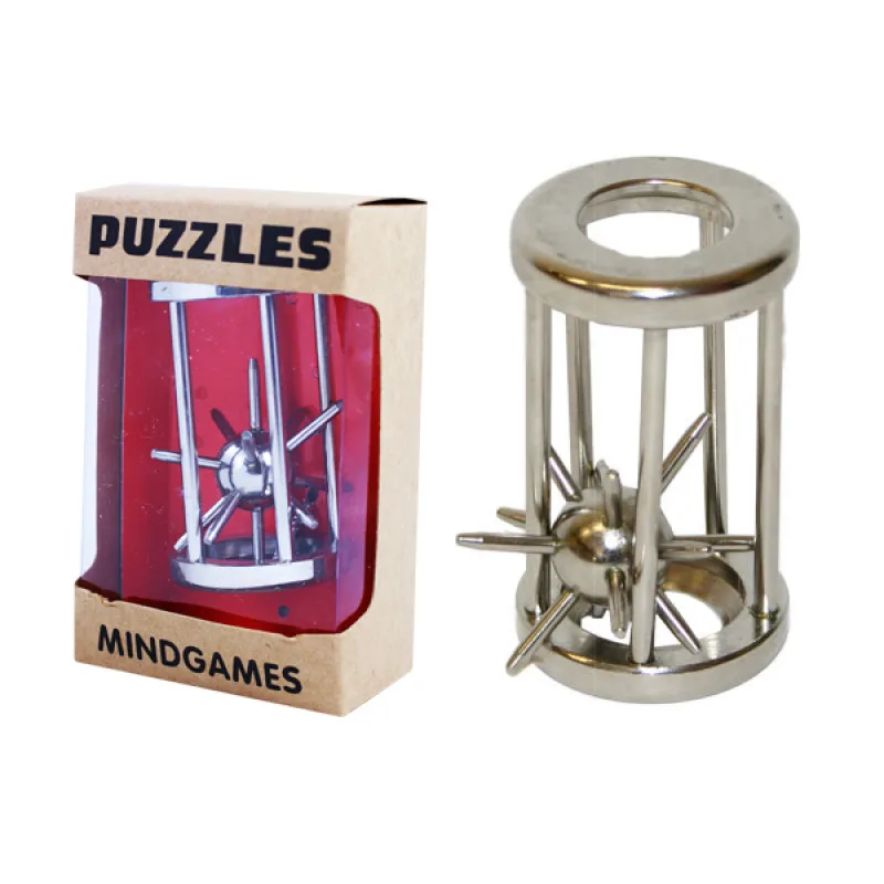 Rappa Hlavolam ježko v klietke kovový