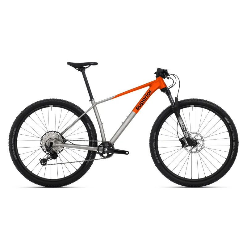 Jízdní kolo Superior XP 6.2 Gloss Brushed Alu / Red