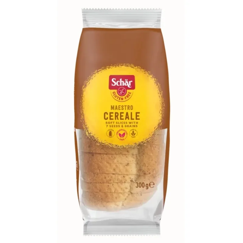 Schär maestro cereale chlieb bezgluténový viaczrnný krájaný 300 g