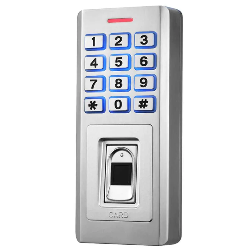Venkovní přístupový systém na otisk prstu, kód, čtečka RFID KF5