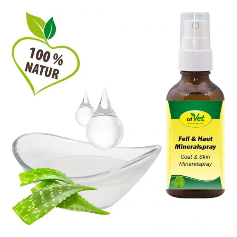 Minerálny sprej na kožu a srsť cdVet 500 ml