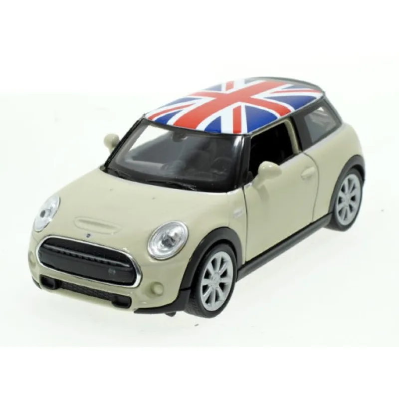 Welly New Mini Hatch UK, crema 1:34