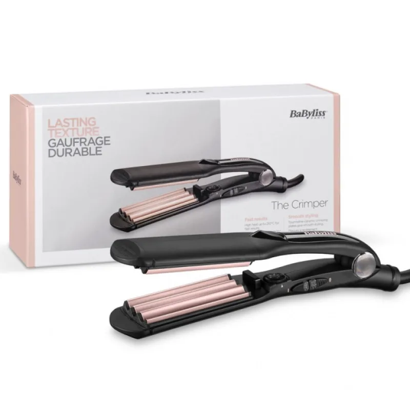 BABYLISS PARIS BABYLISS 2165CE The Crimper - Lokňovač kulma s turmalínovými doštičkami
