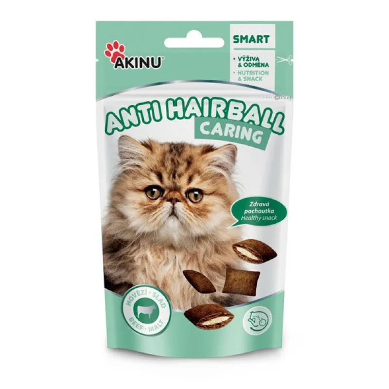 Akinu cat Antihairball Hovädzia 50 g