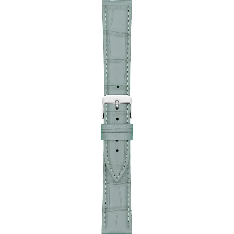 Kožený remienok na hodinky 24 mm šedý A-NIS AK1306.07A-24