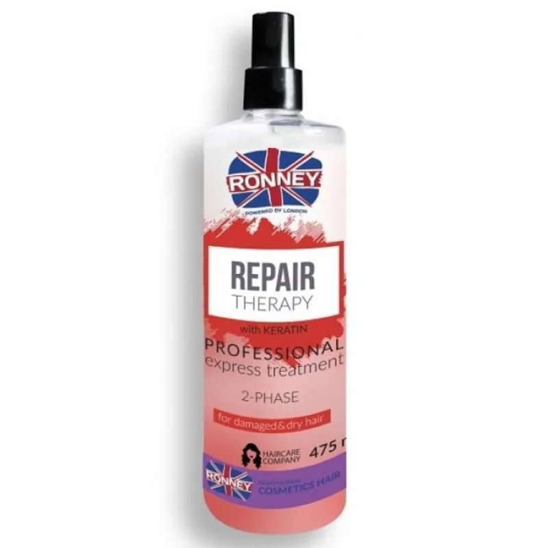RONNEY Repair Therapy Spray 285ml - dvojfázový kondicionér pre poškodené vlasy
