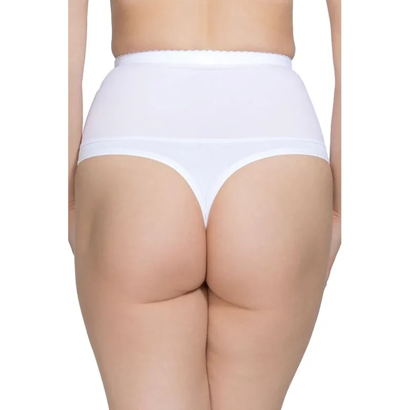 Sťahovacie tangá Iga String biele, vyššieho strihu M