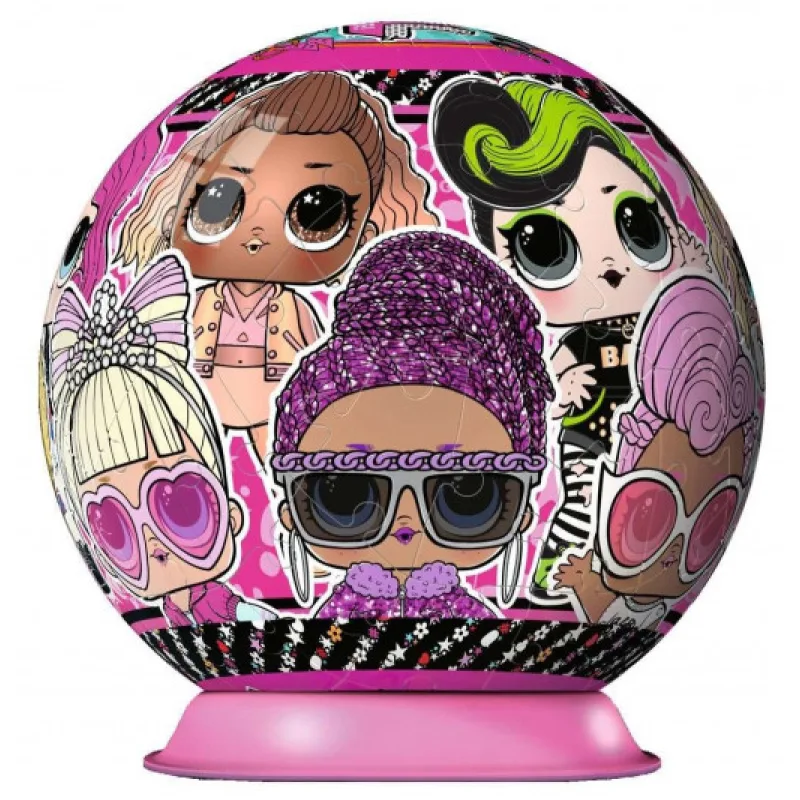 RAVENSBURGER Puzzleball L.O.L. Surprise, 72 dílků