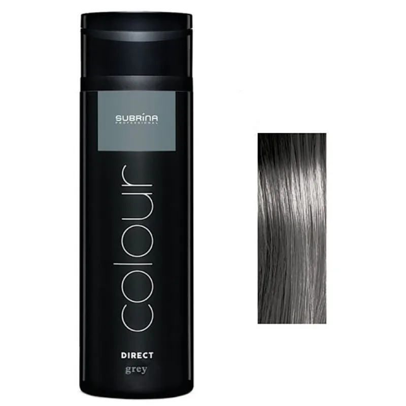 SUBRÍNA SUBRINA Direct Colour Grey 200ml - Gélová farba na vlasy - šedá