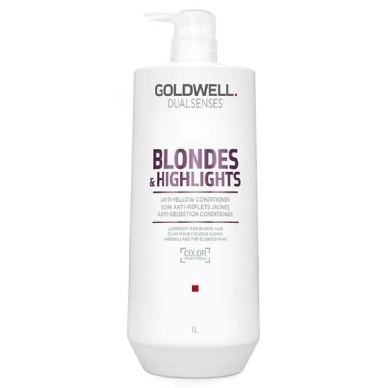 GOLDWELL Dualsenses Blondes And Highlights Conditioner 1000ml - neutralizuje žlté odtiene
