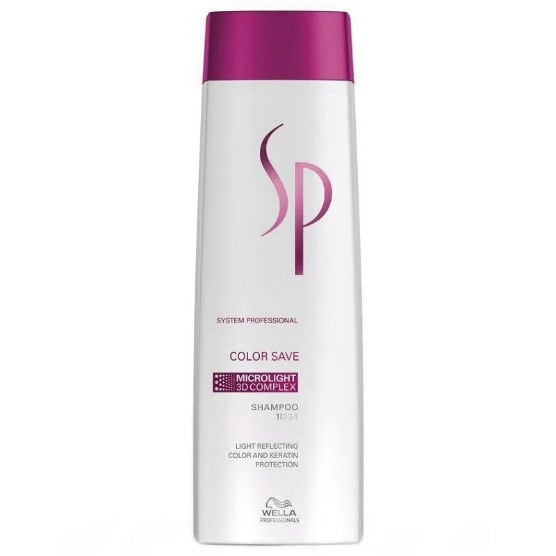 WELLA SP Color Save Shampoo 250ml - regeneračný šampón pre farbené vlasy