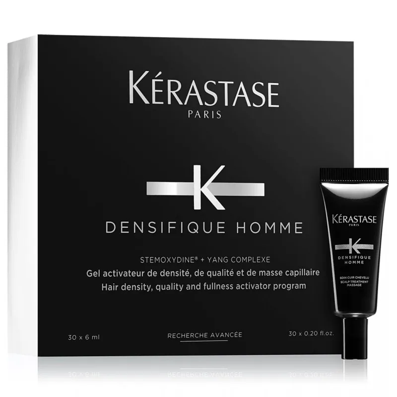 KÉRASTASE Densifique Homme 30x6ml - aktivátor rastu a väčšej hustoty vlasov pre mužov