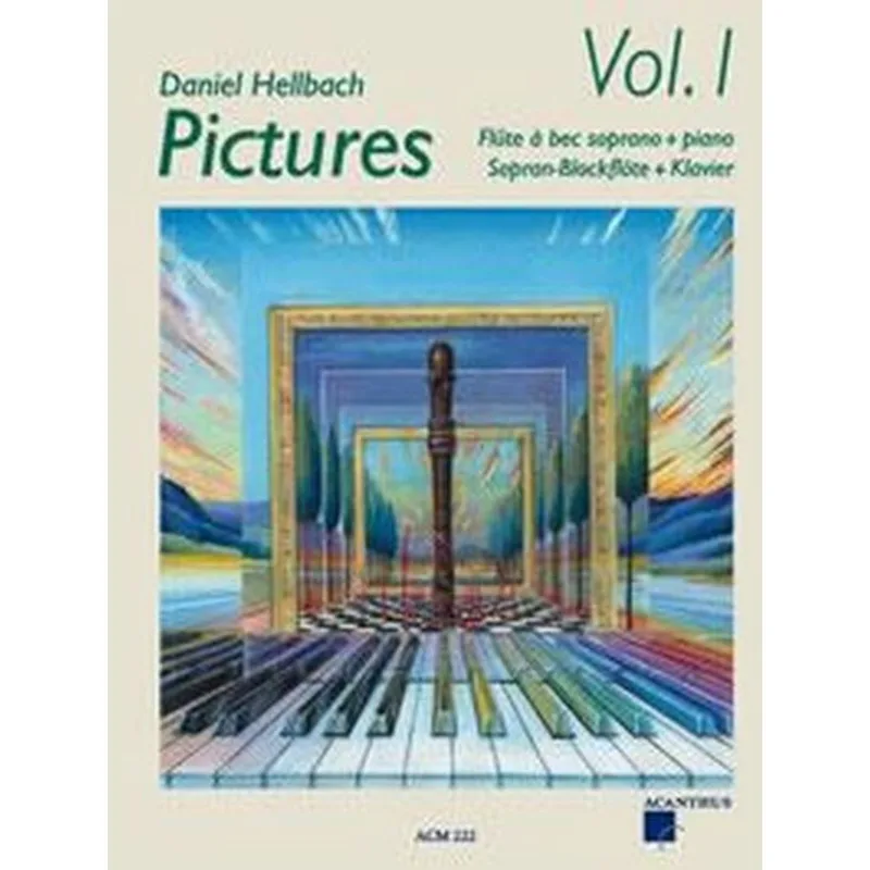 Acanthus Pictures 1 + CD (Soprano recorder)