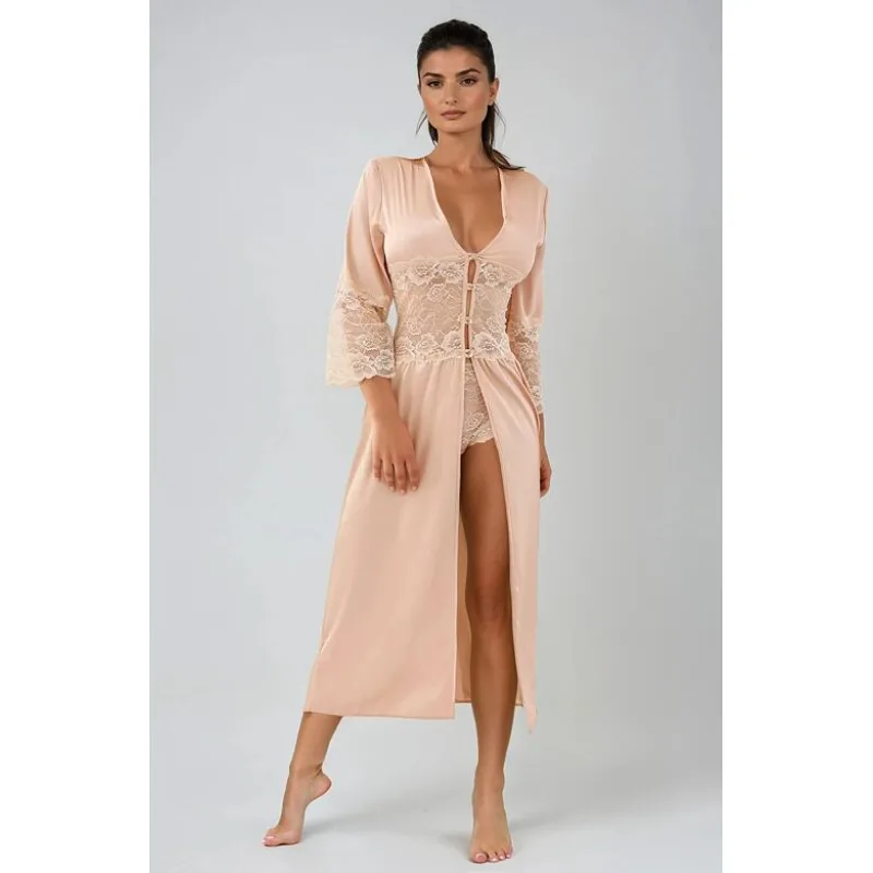 Saténový župan a nohavičky Mindanao M