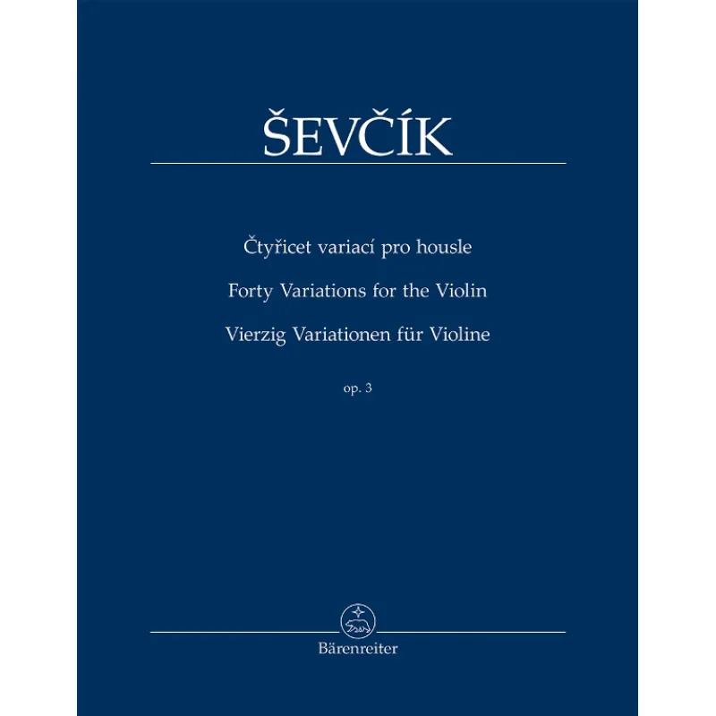 Bärenreiter Čtyřicet variací pro housle op. 3