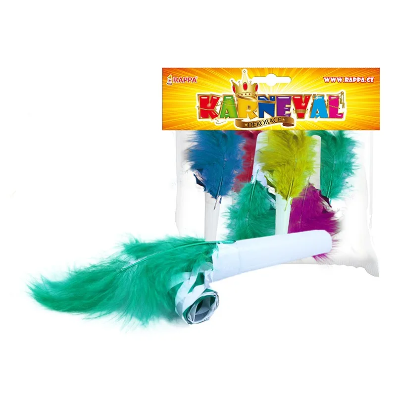 Rappa Frkačka párty s perím 6 ks v sáčku