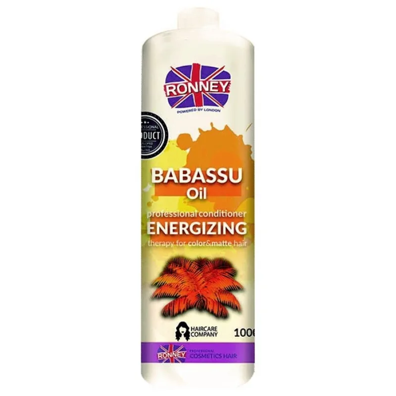 RONNEY Babassu Oil Conditioner 1000ml - kondicionér pre farbené a žiarivé vlasy