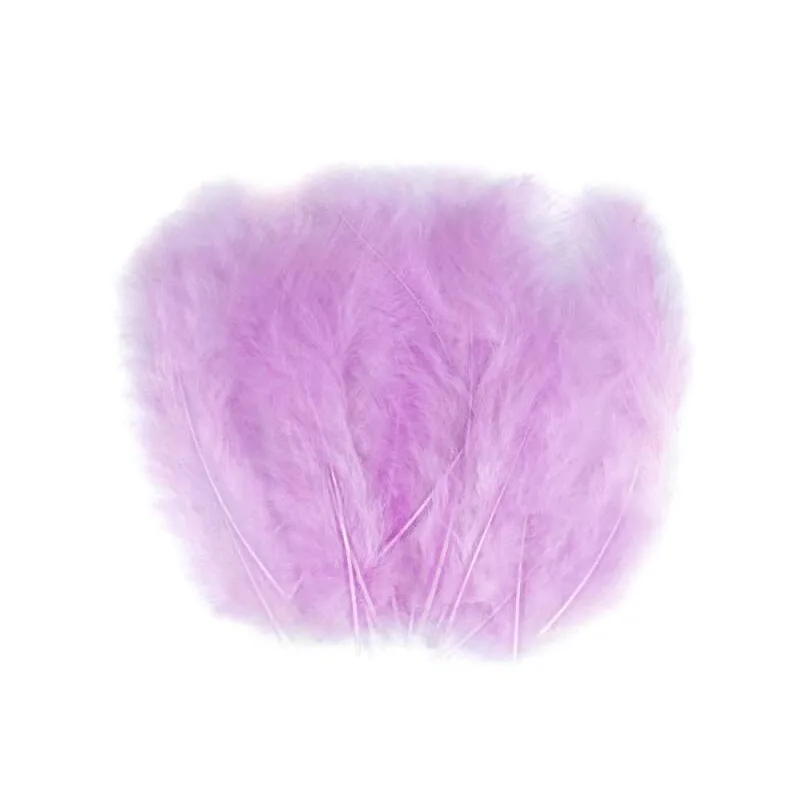 Pštrosie perie farbené - fialová