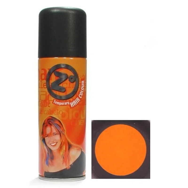 Z GOOD MARK Farba na vlasy sprej - Farebný lak na vlasy oranžový