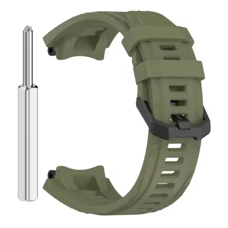 Silikonový řemínek pro Xiaomi Amazfit T-Rex 3 - Zelený ESES 1530007666