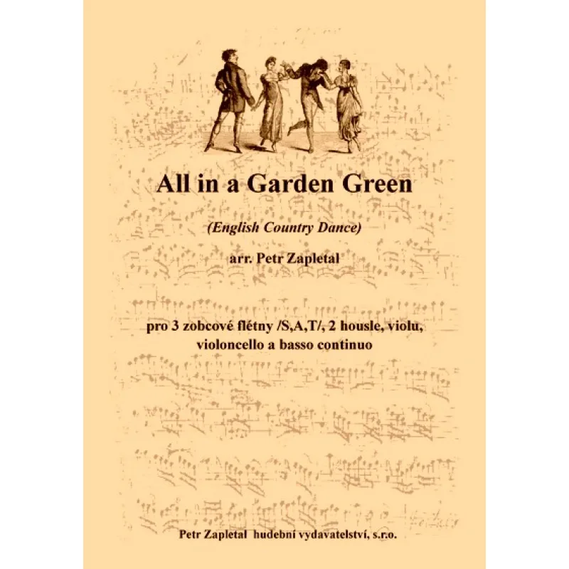 NotaNota All in a Garden Green (English Country Dance) - arrangement