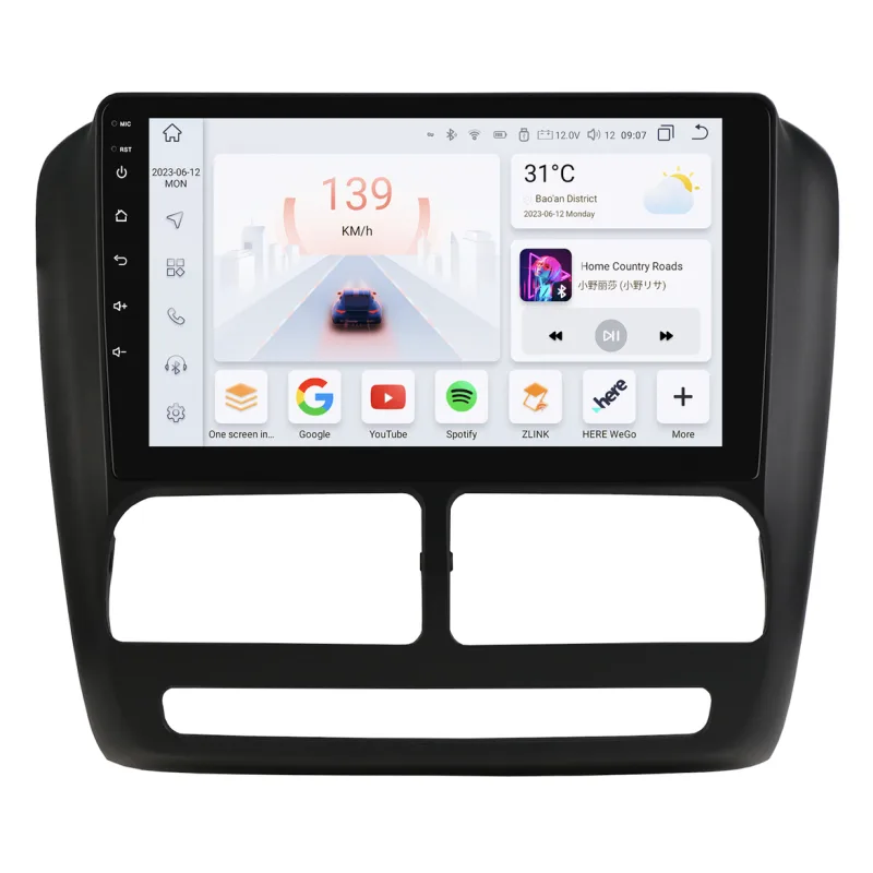 HIZPO KXFTDBL93 Autorádio 9“ Android pro Fiat Dobló II, Opel Combo III Model: S9006 (6+64GB) CHRKXFDTBL93_S9006