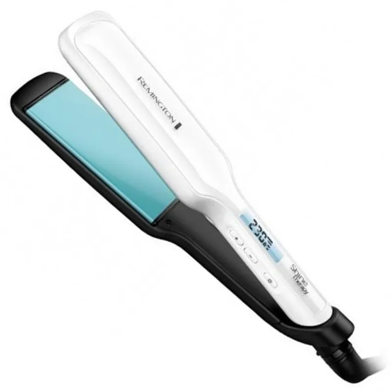 REMINGTON S8550 Shine Therapy - široká žehlička na vlasy s arganovým olejom