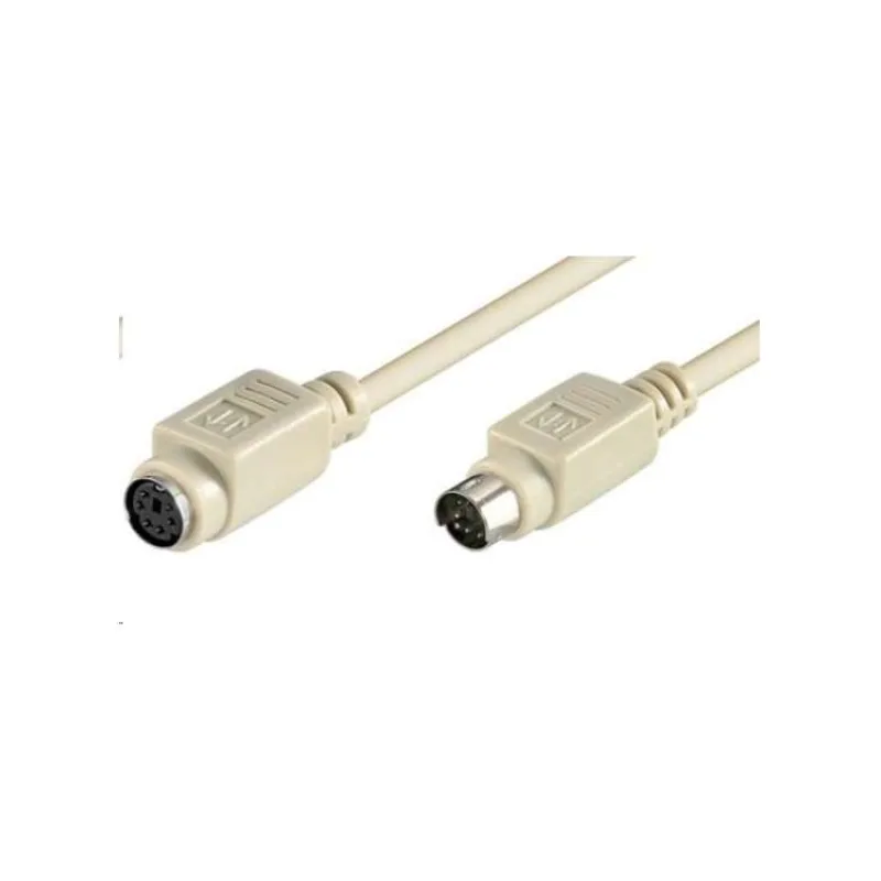 PREMIUMCORD Predlžovací kábel PS/2(M) - PS/2(F) 3 m (pre myš alebo klávesnicu PS/2) (kpk3ps)