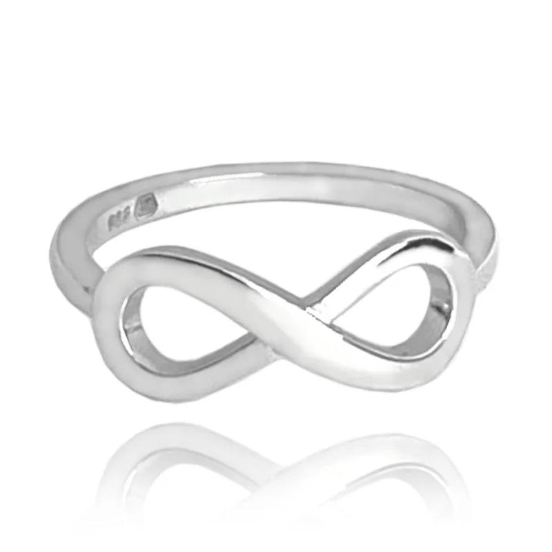 Strieborný prsteň INFINITY MINET JMAN0411SR, 55