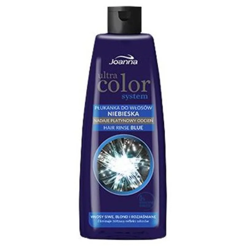 JOANNA Ultra Color BLUE Hair Rinse 150ml - tónovacia vlasová voda (preliv) - modrá