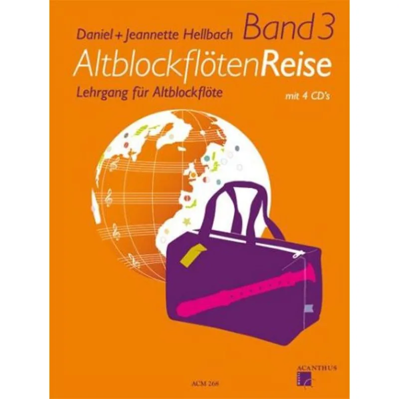 Acanthus Altblockflötenreise band 3 + 4 CD