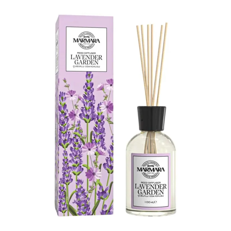 MARMARA BARBER Aróma difuzér do bytu, barber shopu alebo kaderníctvo MARMARA Room fragrance 100 ml - Lavender garden