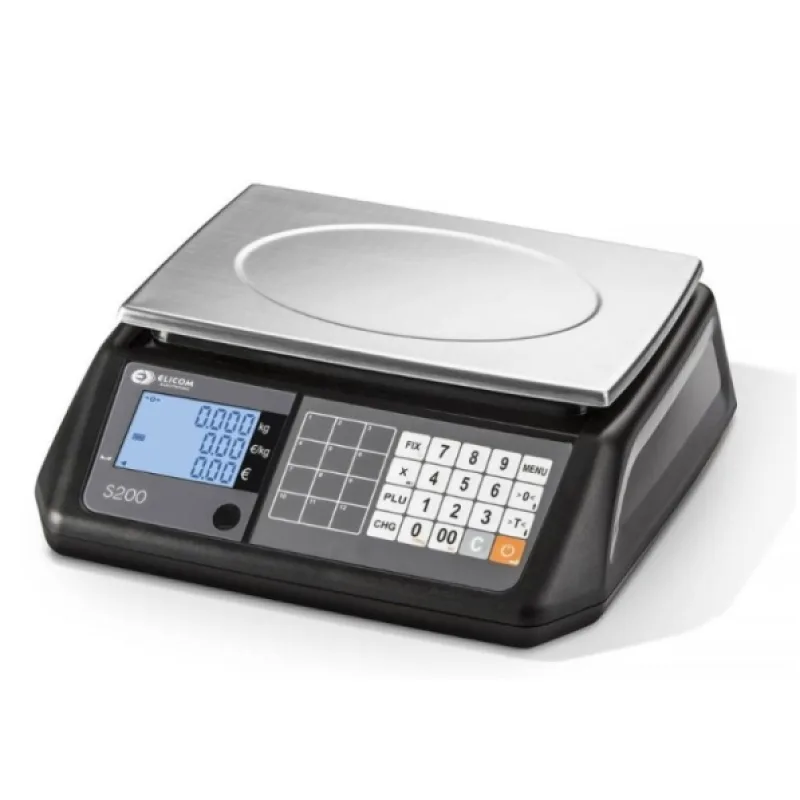 Obchodná váha Elicom S300 | 3/6kg | 6/15kg| 15/30kg