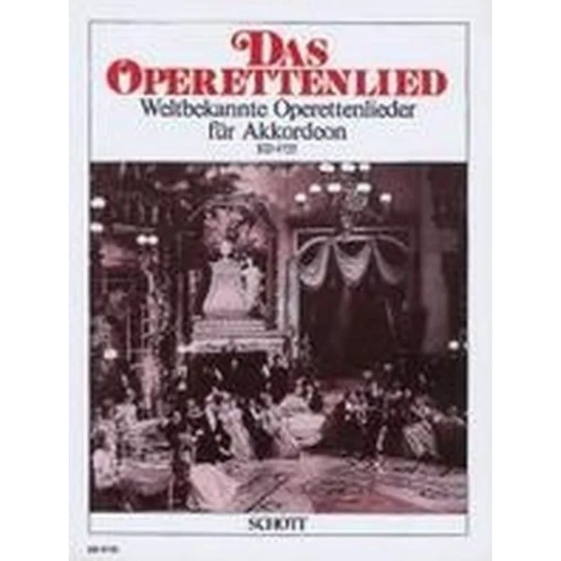 Schott Music Das Operettenlied