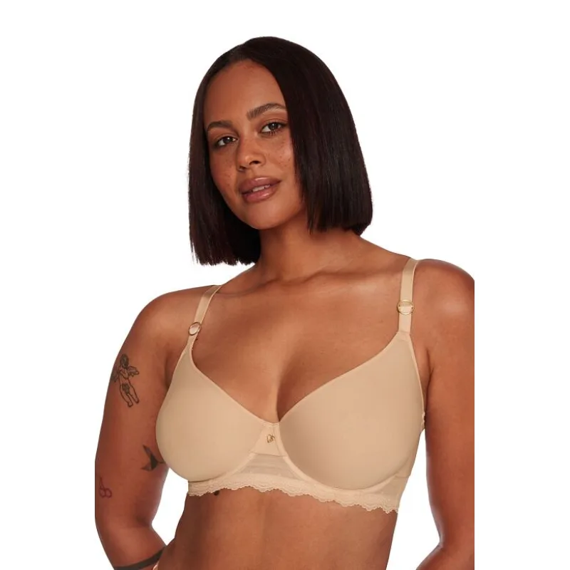 Hladká podprsenka Spacer 3D Tess béžová 75E
