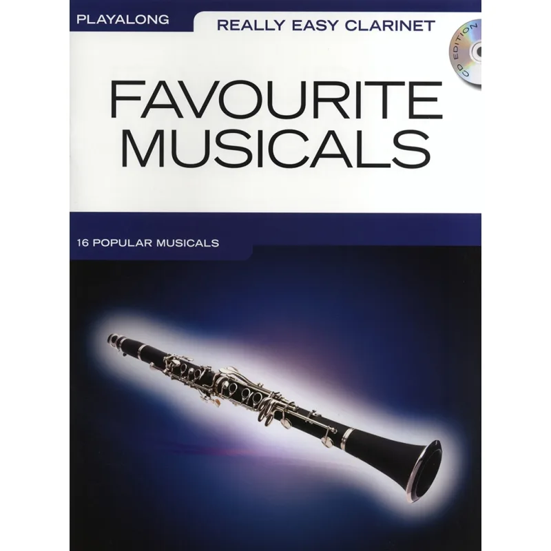 Wise Publications Really Easy Clarinet - Favourite Musicals + CD
