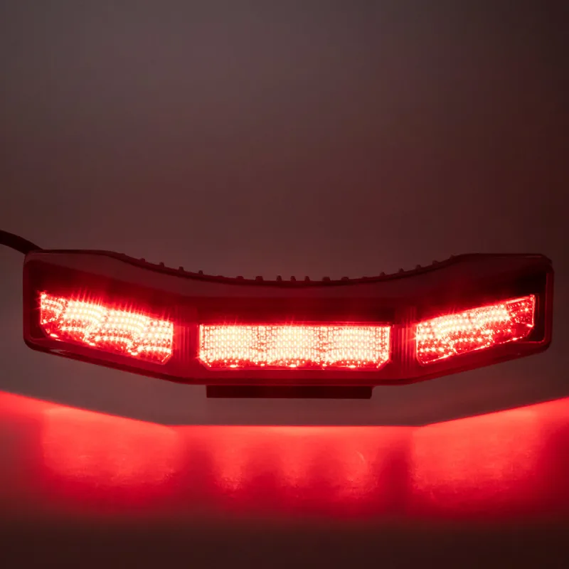 PROFI výstražné LED světlo vnější, červené, 12-24V, ECE R10 CH-05red